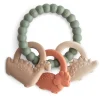 Mushie Silicone Teethers>Silicone Teething Ring