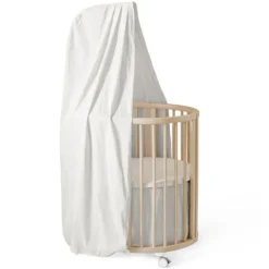 Stokke Bedding>Sleepi Mini Bed Skirt by Pehr V3