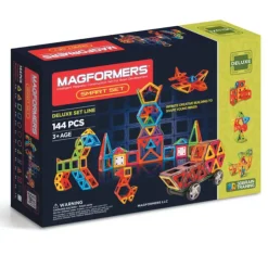 Magformers Building Toys>Smart Magnetic Set - 144 Pieces