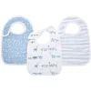 Aden & Anais Bibs & Burp Cloths>Snap Drool Bibs - 3 Pack
