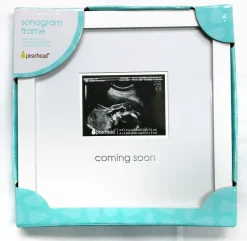 Pearhead Frames>Sonogram Frame - White