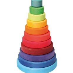 Grimm's Sensory Toys>Stackable Shapes
