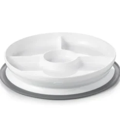 Oxo Tot Tableware>Stick & Stay Divided Plate