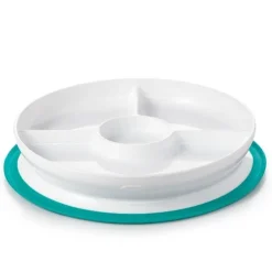 Oxo Tot Tableware>Stick & Stay Divided Plate