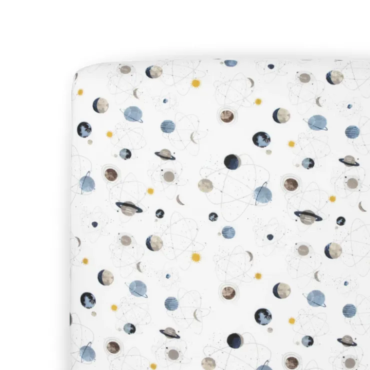 Little Unicorn Crib Sheets|Bedding>Stretch Knit Crib Sheet