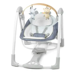 Ingenuity Swings>Swing 'n Go Portable Swing - Chambray