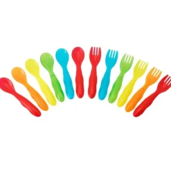 The First Years Tableware>Take & Toss Toddler Flatware - 12 Pack