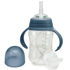 noüka Tableware>Transitional Sippy/Weighted Straw Cup - 8oz