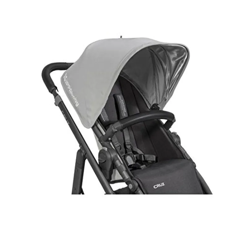 UPPAbaby Stroller Parts|Stroller Accessories>VISTA / CRUZ / RumbleSeat Bumper Leather Bar Cover - Black - 2015+