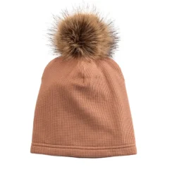 LouLou Lollipop Hats>Waffle Pom Pom Hat