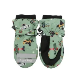 FlapJackKids Hats>Water Repellent Ski Mittens