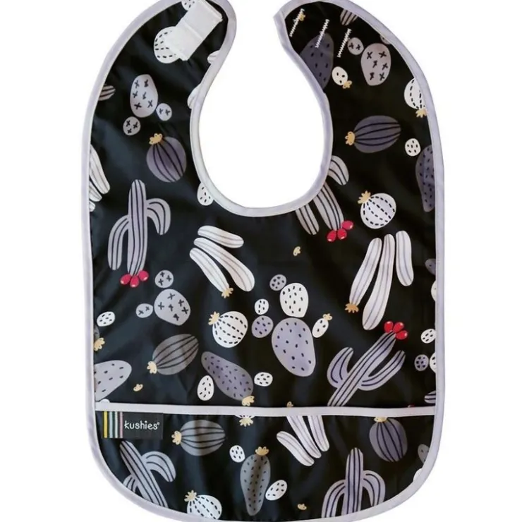 Kushies Bibs & Burp Cloths>Waterproof Clean Bibs