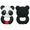 Glitter and Spice Silicone Teethers>Whistle & Flute Kawaii Panda Teether