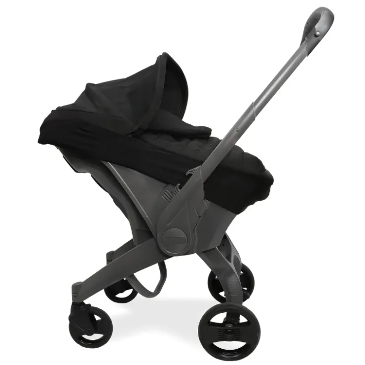 Little Unicorn Car Seat Covers>Winter Car Seat Cover Black