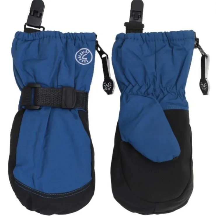 CaliKids Hats>Zipper Mittens with Clips